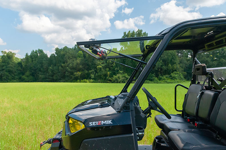 Seizmik 15-23 Polaris Ranger 500/570/EV Mid-Size Pro-fit Windshield Flip Up Vent 50-50222KIT