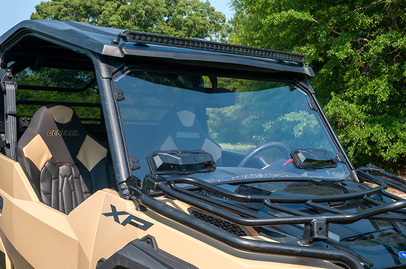 Seizmik 16-23 Polaris General 1000/4/XP Pro-fit Tool-Less Windshield Vented Poly UV 50-50229KIT