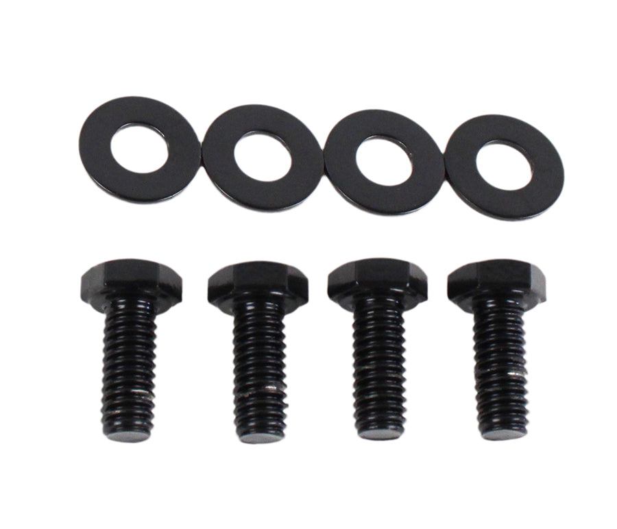 Kentrol 50408 Interior Windshield Brackets Pair for 1976-1995 Jeep CJ Wrangler YJ - Powdercoat Black