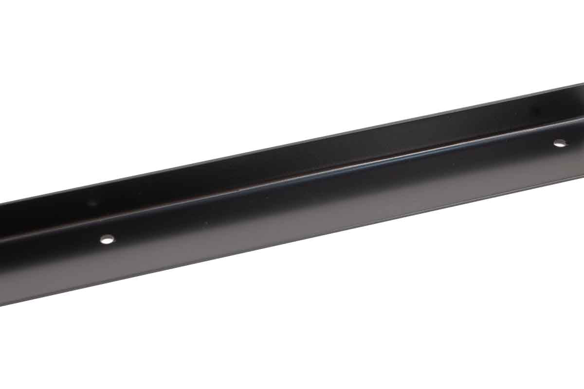 Kentrol 50413 Rocker Guards Pair for 1955-1983 Jeep CJ5 - Powdercoat Black
