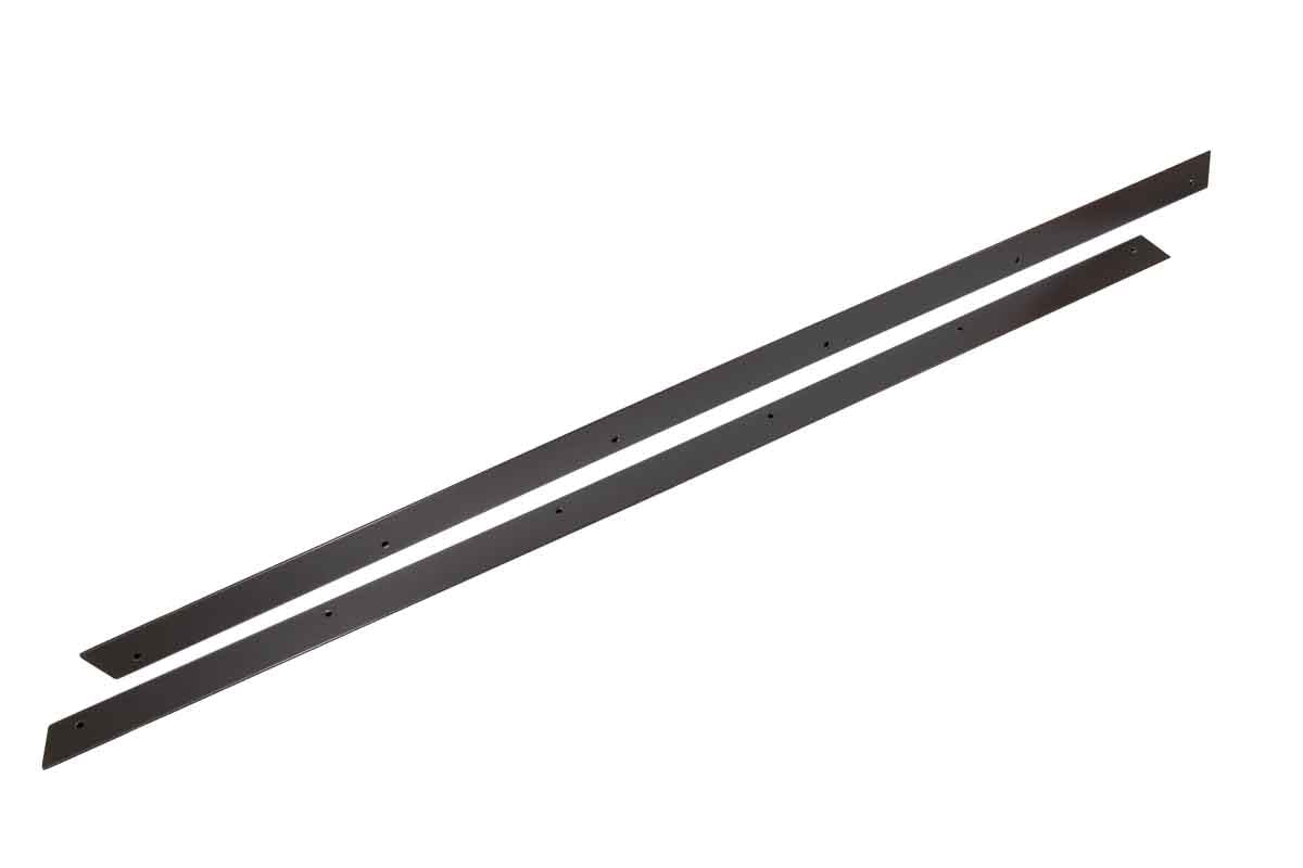 Kentrol 50414 Rocker Guards Pair for 1976-1986 Jeep CJ7 - Powdercoat Black