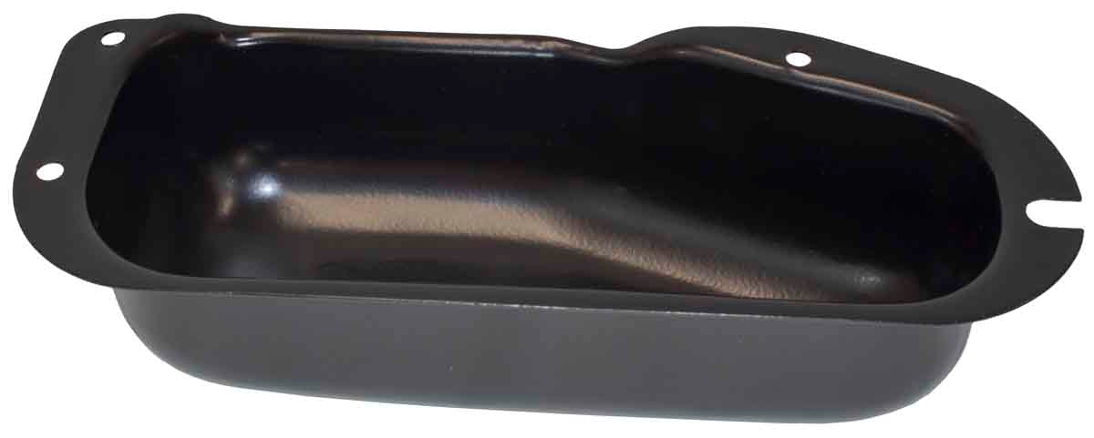 Kentrol 50424 Wiper Motor Cover for 1968-1975 Jeep CJ5 - Powdercoat Black