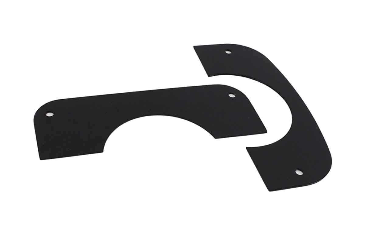 Kentrol 50426 Steering Column Cover for 1976-1986 Jeep CJ5 CJ7 CJ8 - Powdercoat Black