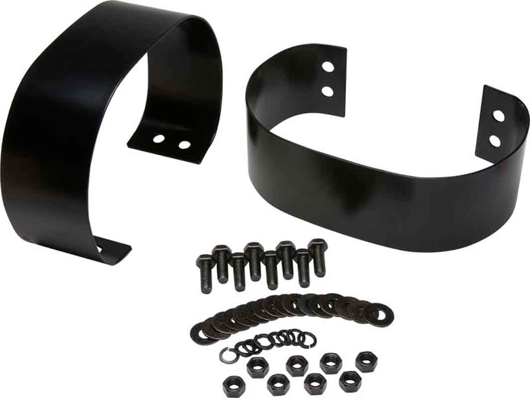 Kentrol 50438 Bumperettes Pair for 1976-1995 Jeep CJ Wrangler YJ - Powdercoat Black