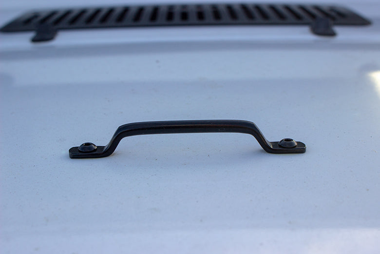Kentrol 50439 Windshield Tie Down Kit for 1987-1995 Jeep Wrangler YJ - Powdercoat Black