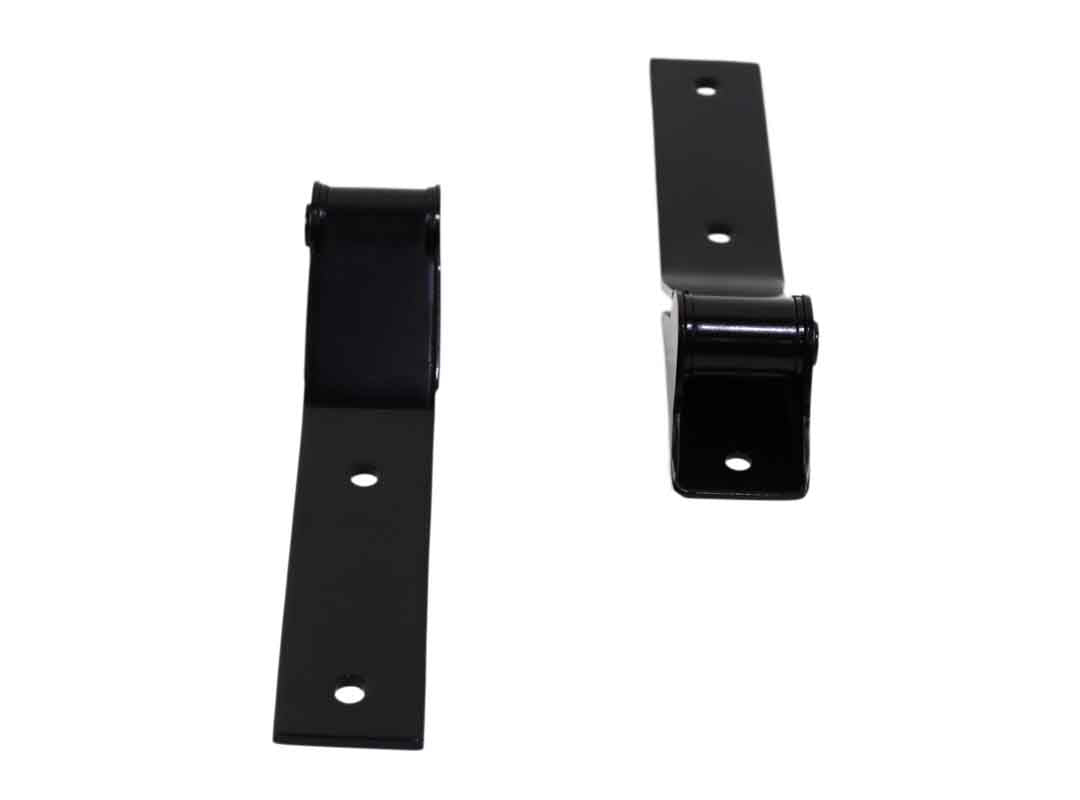 Kentrol 50442 Tailgate Hinge Pair for 1987-1995 Jeep Wrangler YJ - Powdercoat Black