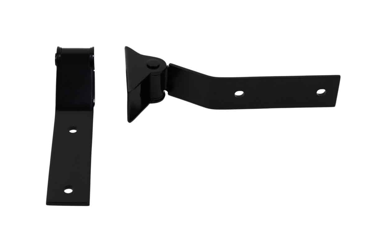 Kentrol 50442 Tailgate Hinge Pair for 1987-1995 Jeep Wrangler YJ - Powdercoat Black