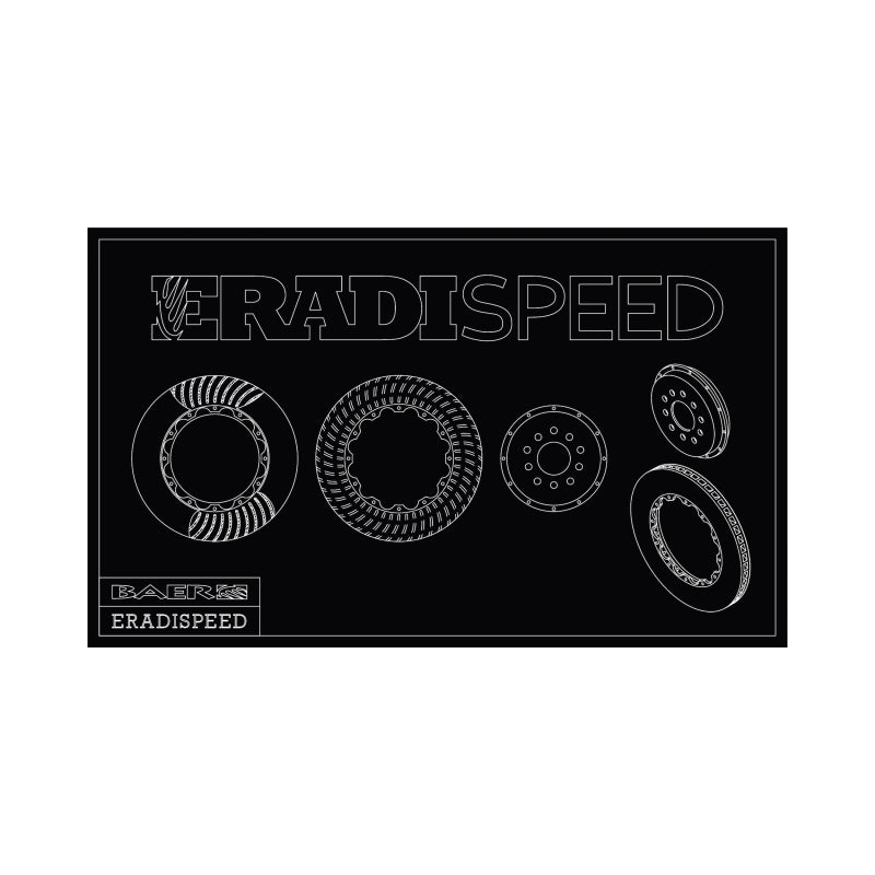 Baer Brakes 93-97 Chevrolet Camaro Eradispeed+1 Rear SDZ 2-Piece Performance Rotors