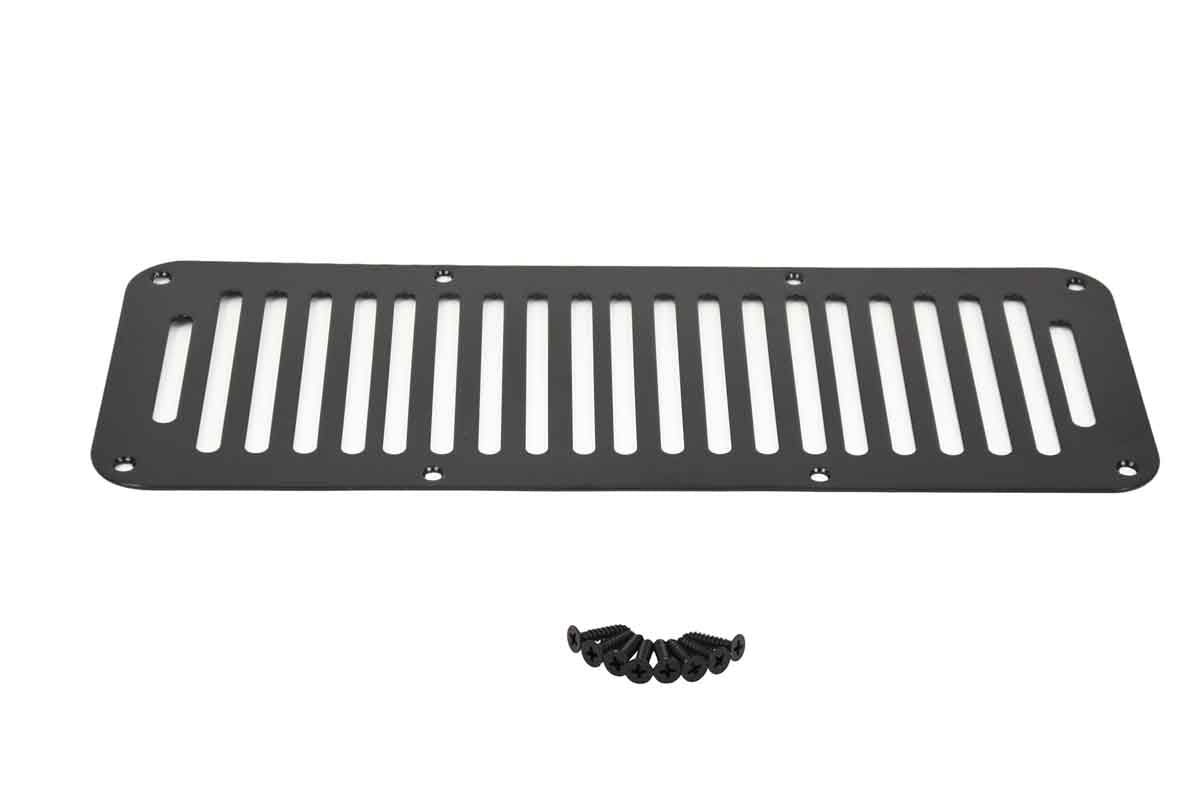 Kentrol 50458 Cowl Vent 8 Hole for 1978-1995 Jeep CJ Wrangler YJ - Powdercoat Black