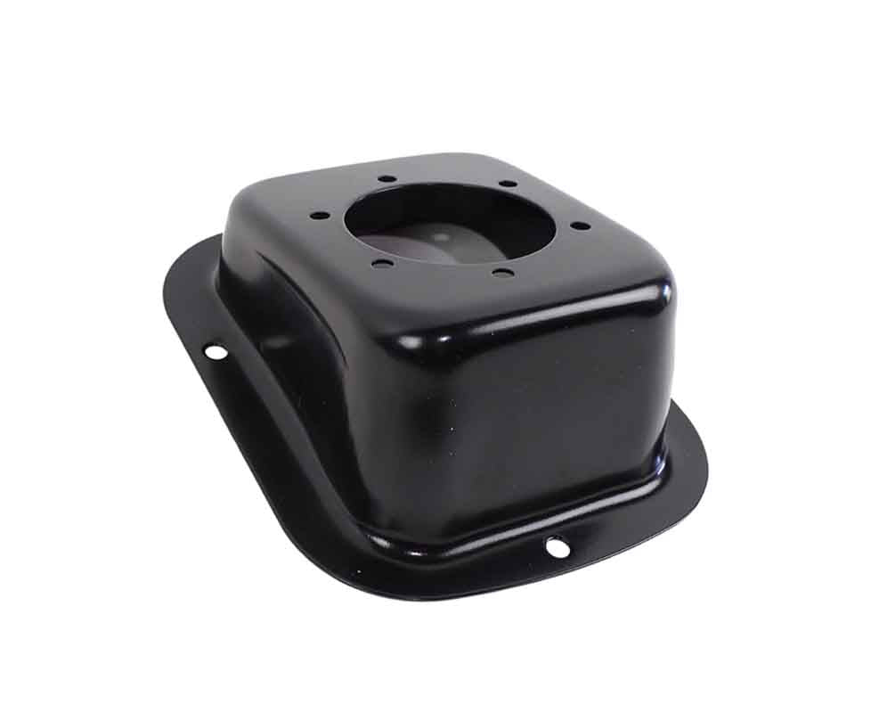 Kentrol 50468 Gas Filler Neck for 1976-1995 Jeep CJ Wrangler YJ - Powdercoat Black