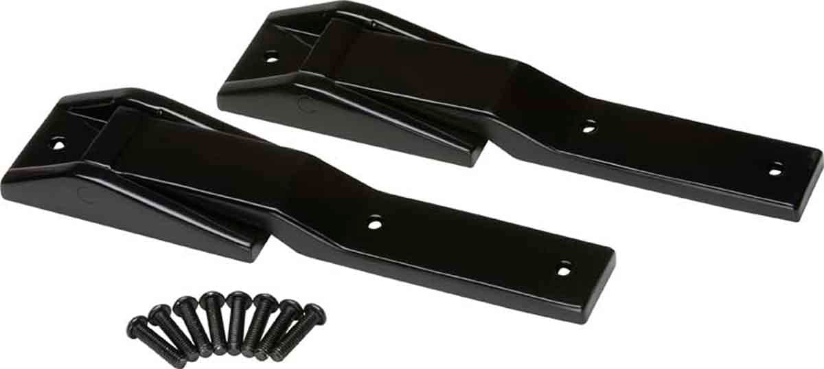 Kentrol 50478 Tailgate Hinge Pair for 1997-2006 Jeep Wrangler TJ LJ - Powdercoat Black