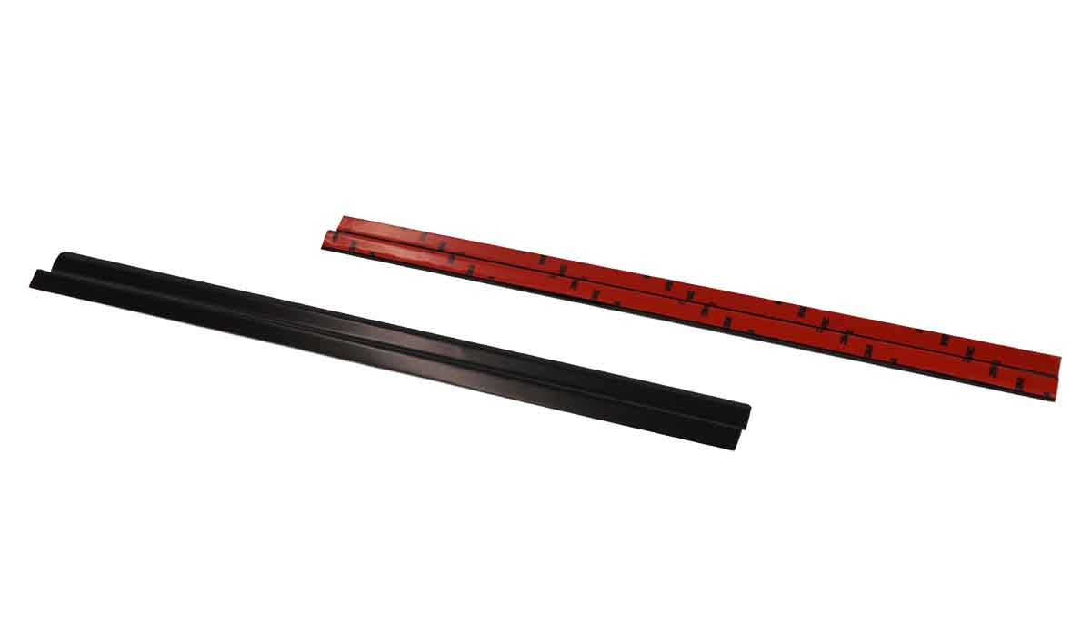 Kentrol 50494 Entry Guards Pair for 1997-2006 Jeep Wrangler TJ LJ - Powdercoat Black