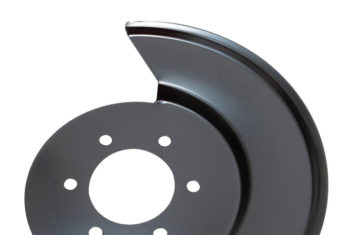 Kentrol 50502 Disc Brake Dust Covers Pair for 1976-1986 Jeep CJ5 CJ7 CJ8 - Powdercoat Black
