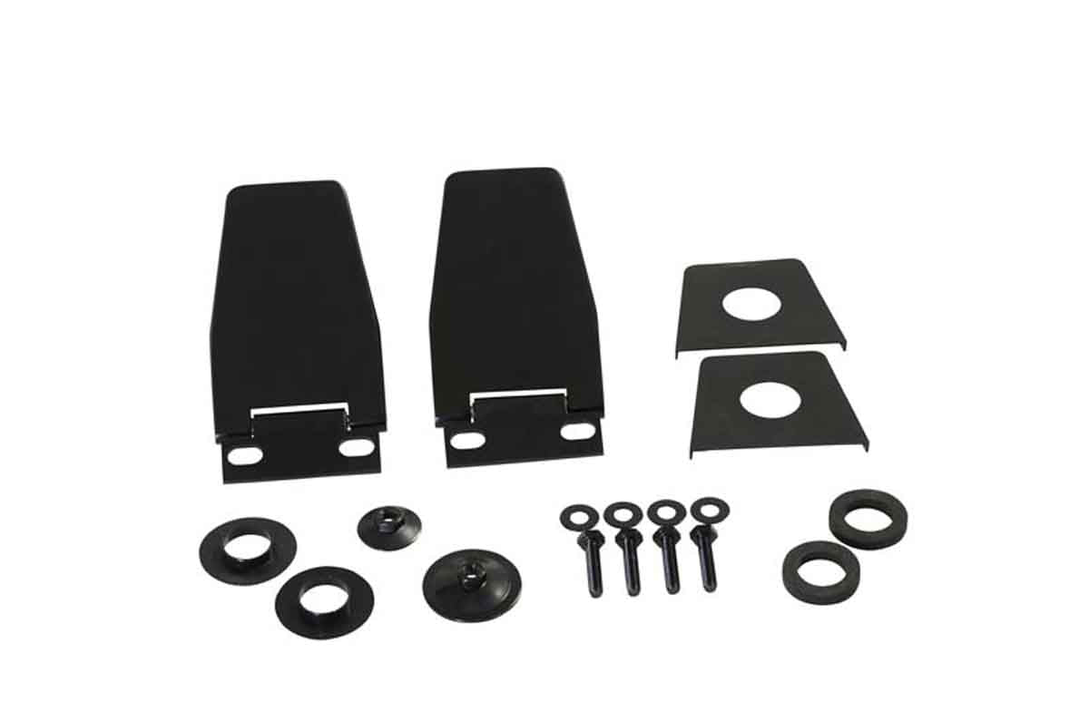 Kentrol 50516 Hardtop Liftgate Hinge for 1987-2006 Jeep Wrangler YJ TJ LJ - Black