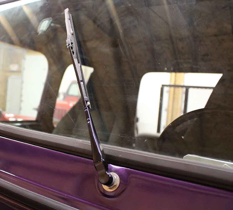 Kentrol 50544 Windshield Wiper Arms Pair for 1968-1986 Jeep CJ5 CJ7 CJ8 - Powdercoat Black