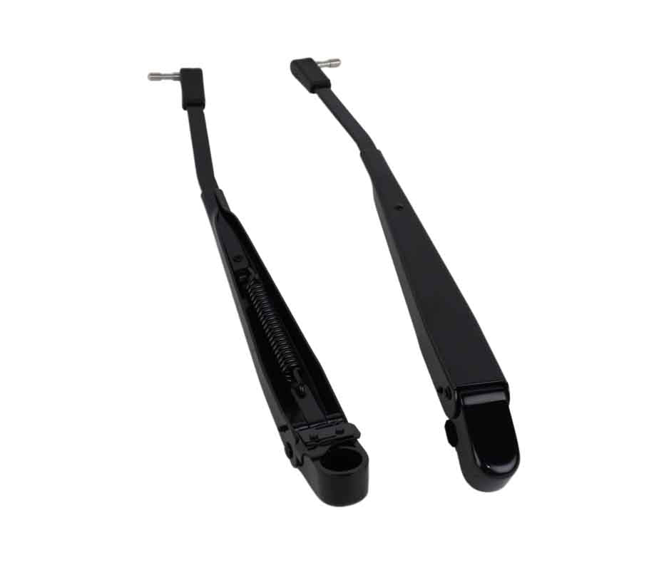 Kentrol 50545 Windshield Wiper Arms Pair for 1987-1995 Jeep Wrangler YJ - Powdercoat Black