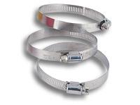 Vibrant S.S. Worm Gear Clamps Pack of 10 - Clamping Range: 1.30in - 2.16in
