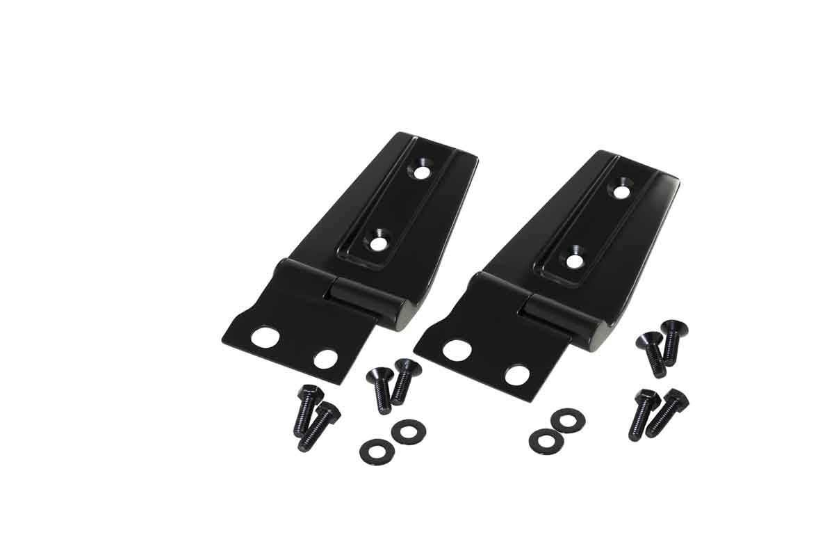 Kentrol 50588 Hood Kit for 2007-2018 Jeep Wrangler JK - Powdercoat Black