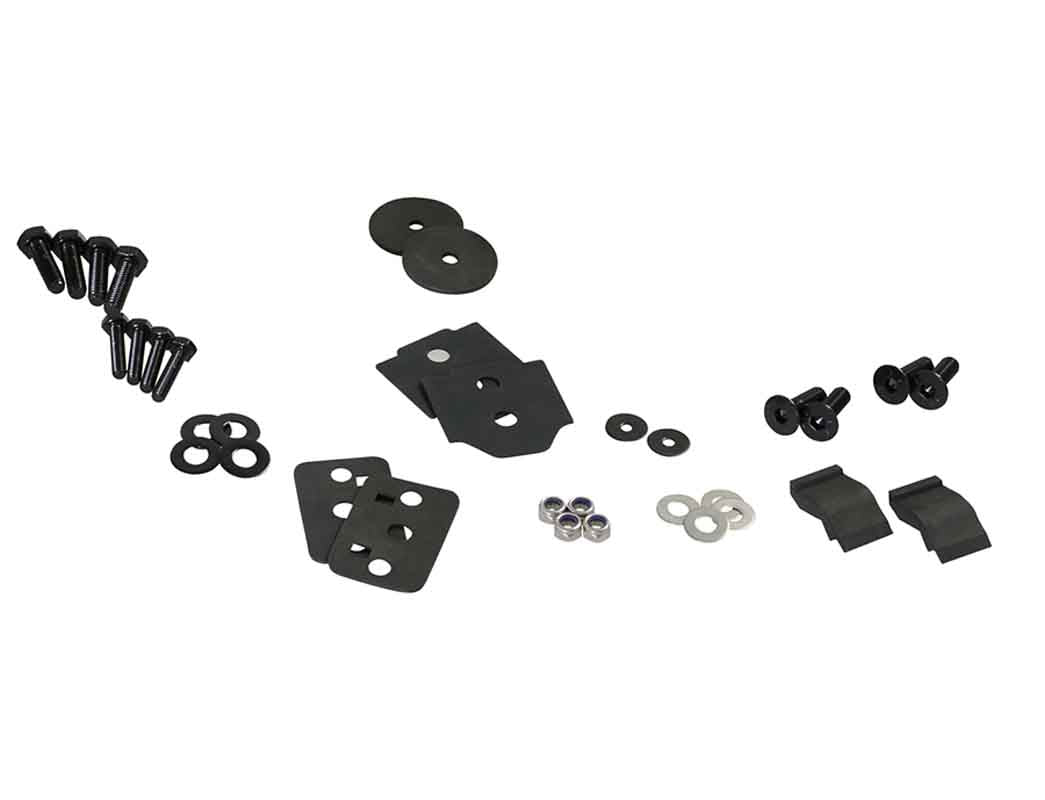 Kentrol 50588 Hood Kit for 2007-2018 Jeep Wrangler JK - Powdercoat Black
