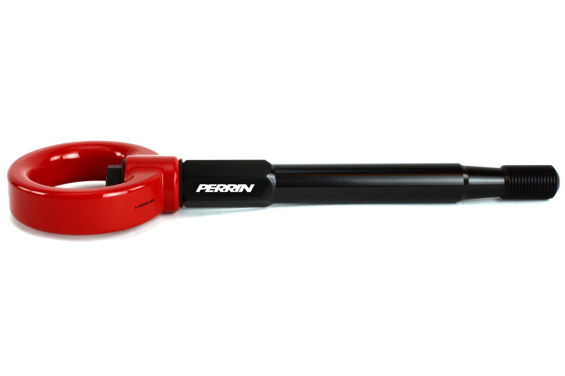 PERRIN 22-26 Subaru WRX / 18-23 Crosstrek / 20-25 OBXT / 17-23 Impreza Tow Hook Kit (Front) - Red