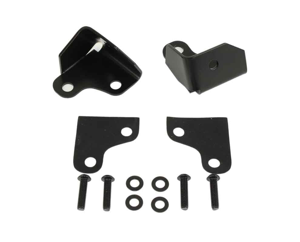 Kentrol 50701 Windshield Light Mount for 2007-2018 Jeep Wrangler JK - Powdercoat Black