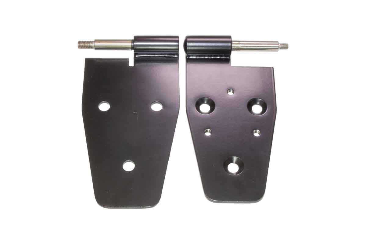 Kentrol 50719 Door Hinge Set 4 Piece for 2003-2006 Jeep Wrangler TJ LJ - Powdercoat Black