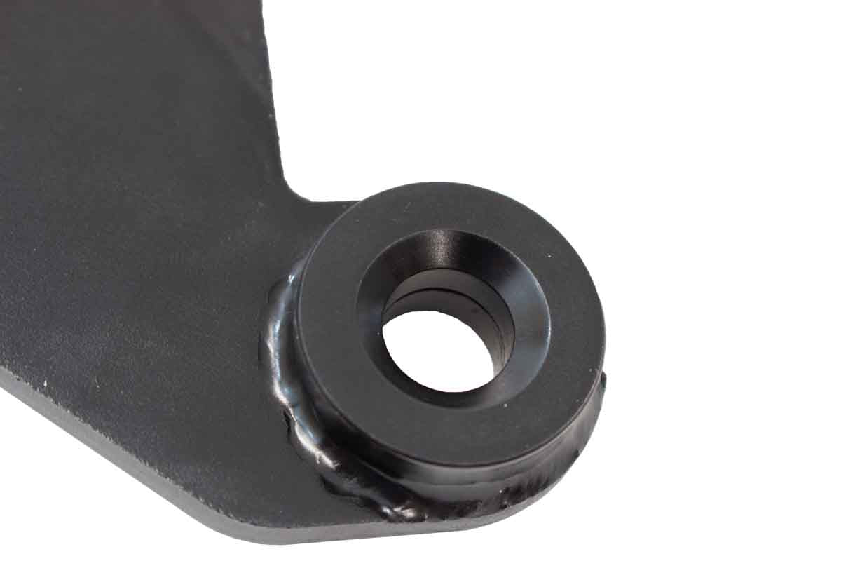 Kentrol 50722 CB Antenna Mount for 2007-2018 Jeep Wrangler JK - Powdercoat Black