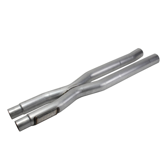 BBK Performance 1818 Resonator Delete X-Pipe for 2015-2025 Ford Mustang GT 5.0L