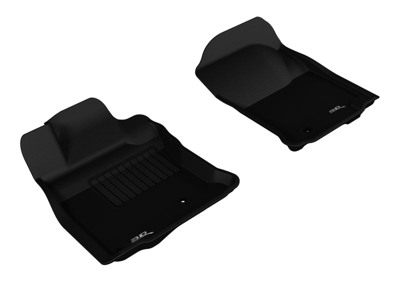 3D MAXpider Kagu Front Floor Mats for 2010-2012 Toyota 4Runner