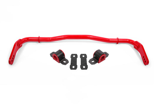 BMR 2008-2023 Dodge Challenger Front Hollow 38mm Adjustable Sway Bar Kit - Red