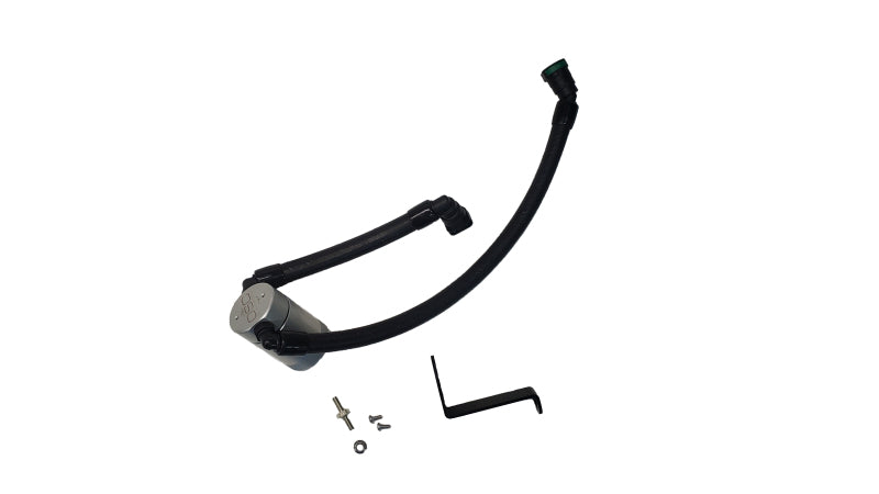 J&L 2024-2025 Ford Mustang GT w/ Whipple Supercharger Oil Separator 3.0 PCV Side