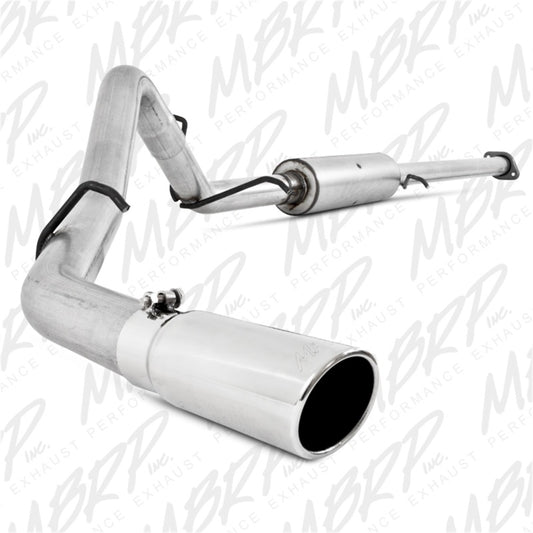 MBRP S5036AL Cat-Back Exhaust System - 2007-2008 Chevrolet/GMC 1500 (Next Gen.) 4.8/5.3L/6.0L, RC/ EC (5'8"/ 6'5" Box) / CC (5'8" Box) | Aluminized