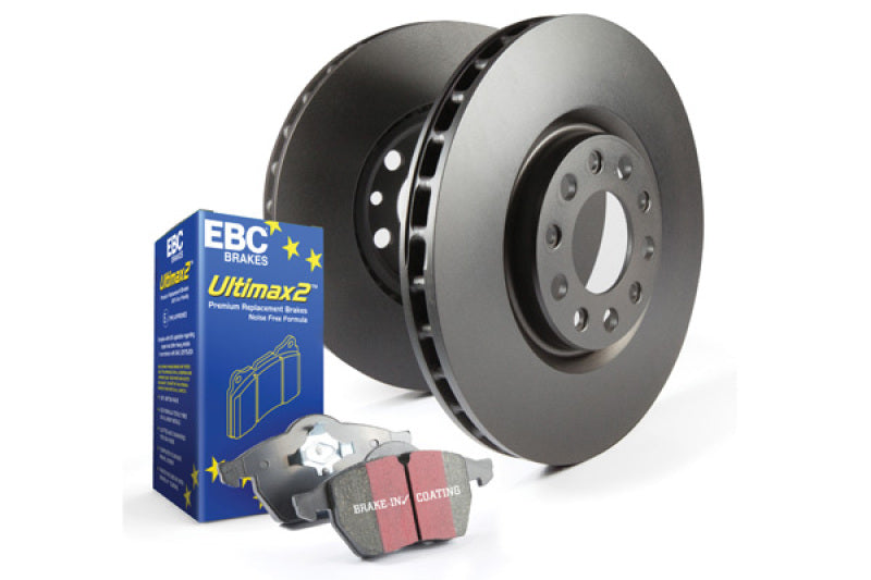EBC 11 Audi A6 S20 Front & Rear Brake Kit Ultimax2 Pads RK Premium Rotors S20K1182