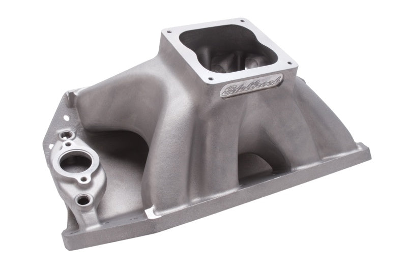 Edelbrock 28002 Manifold Big Victor II BBC with Edelbrock Profiler or Dart Big Chief Heads Dominator