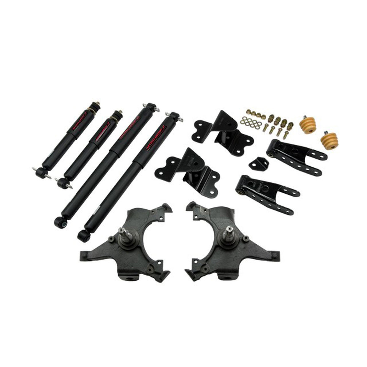 Belltech Lowering Kit with ND2 Shocks 2in F/4in R for 1992-1998 Chevrolet C1500/GMC C1500