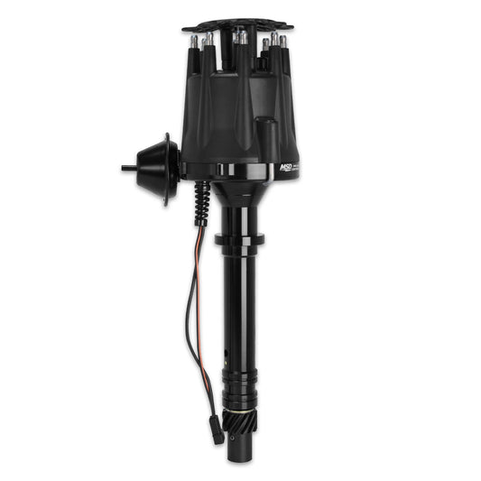 MSD 83613 Black for Chevy V8 Pro-Billet Distributor with Vacuum Advance