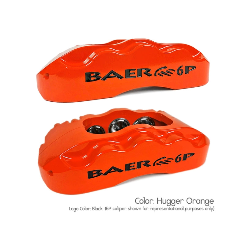 Baer Brakes 65-66 Ford Mustang 13in SS4+ Rear SDZ Brake Kit - Hugger Orange
