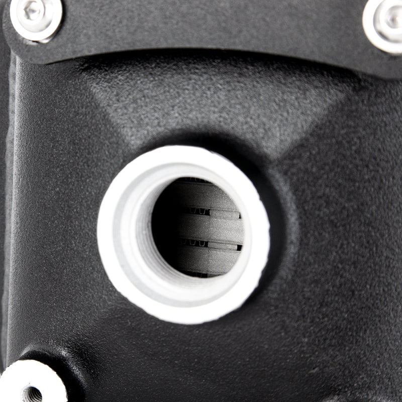 Mishimoto Universal Air-To-Water Intercooler Single Pass (500hp) - Opposite Side Inlet/Outlet - #MMINT-A2W-SPR-1