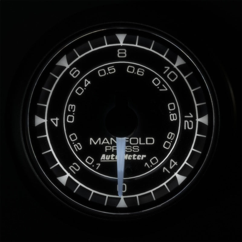 AutoMeter 8150 Chrono 2-1/16in 15PSI Manifold Pressure Gauge