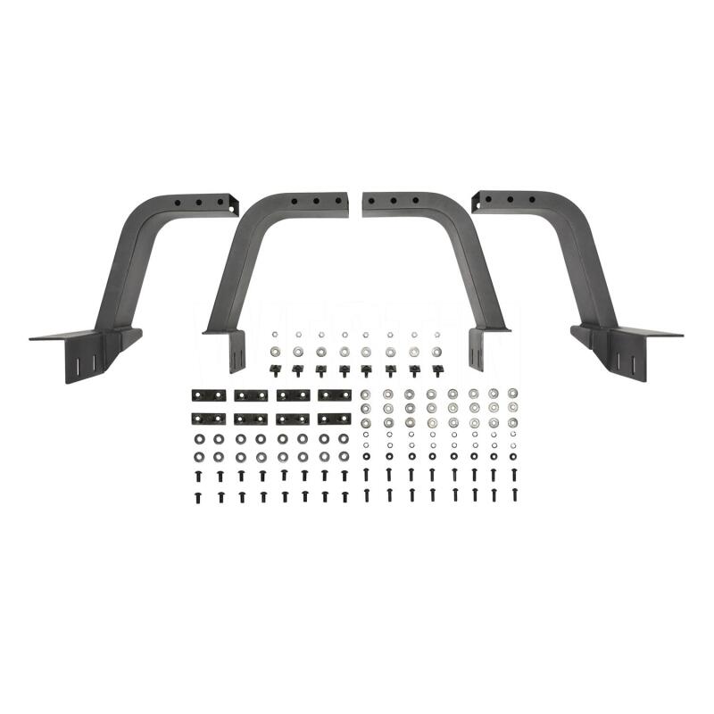 Westin 51-20005 Overland Cargo Rack Base for 2020-2025 Jeep Gladiator Textured Black