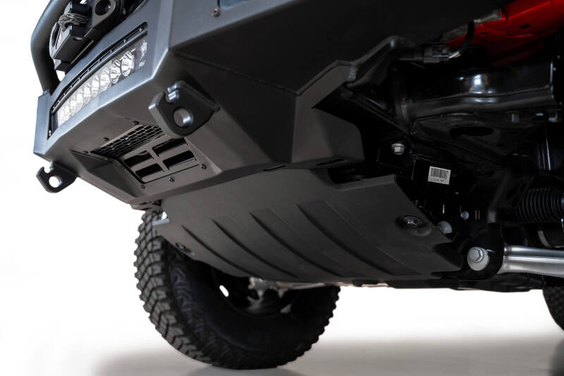Addictive Desert Designs for 2021+ Ford Bronco Rock Fighter Front Bumper - Hammer Black