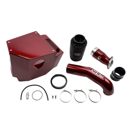 Wehrli Custom Fabrication WCF100684-GB 4in Intake Kit Stage 2 Gloss Black for 2020-2026 Chevrolet Silverado / GMC Sierra 2500 HD / 3500 HD 6.6L L5P Duramax