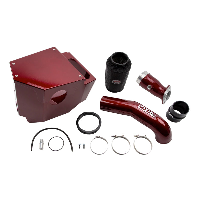 Wehrli Custom Fabrication WCF100684-GW 4in Intake Kit Stage 2 Gloss White for 2020-2026 Chevrolet Silverado / GMC Sierra 2500 HD / 3500 HD 6.6L L5P Duramax