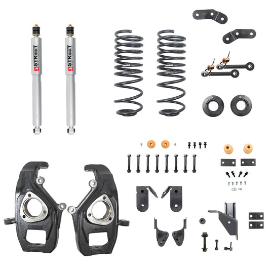 Belltech Lowering Kit 2019+ for Ram 1500 2WD/4WD -2in F/3-4in R