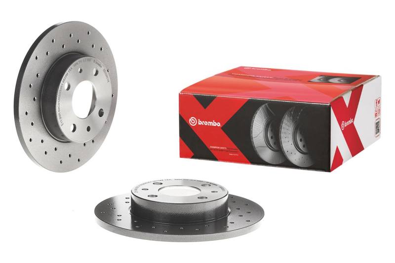 Brembo 2015+ Audi Q7 / 2016+ Audi A5 Drilled Disc Brake Rotor