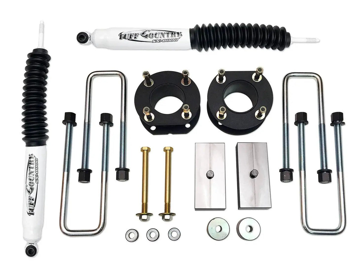 Tuff Country 53072 3in Front/1in Rear Lift Kit No Shocks for 2007-2022 Toyota Tundra 4WD/2WD