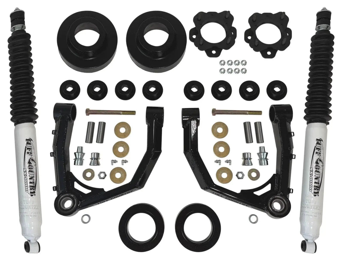 Tuff Country 53221KN 3in Lift with Boxed Uni-Ball Arms SX8000 for 2022-2026 Tundra/2023-2026 Sequoia