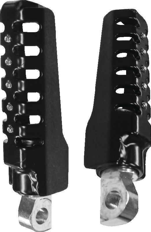 Burly Brand B13-1011B Razorback Pegs Rider Black for 1997-2026 Harley-Davidson Models