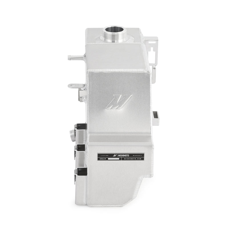 Mishimoto 11-19 Ford 6.7L Powerstroke Aluminum Degas Tank - Natural - #MMRT-F2D-11PN