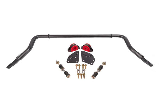 BMR 1982-1992 Chevrolet Camaro Sway Bar Kit Front Hollow 38mm Adjustable - Black Hammertone